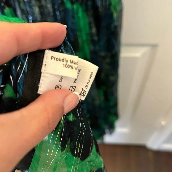 Megan Park KAILUA CHIFFON DRESS xs - Picture 7 of 7